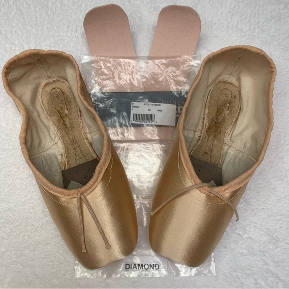 Freed of London Pointe Shoes Classic Deep Vamp SBTDV Size 5XX Diamond Maker - Picture 3 of 17
